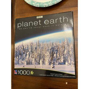 BBC Planet Earth 2007 Boreal Forest in Snow - 1000 pc Puzzle - Sealed
